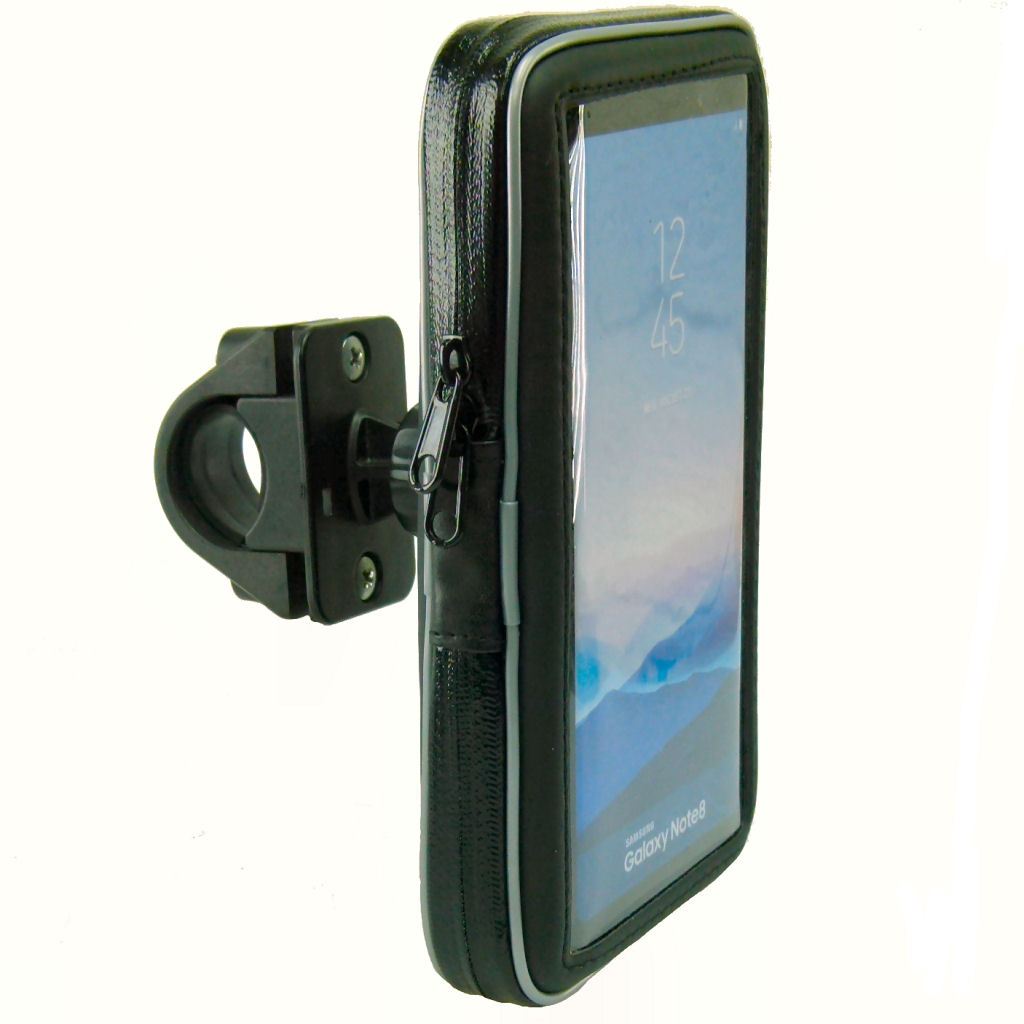 Waterproof Bike Motorcycle Handlebar Phone Mount for Samsung Galaxy Note 10 Lite sku 50813