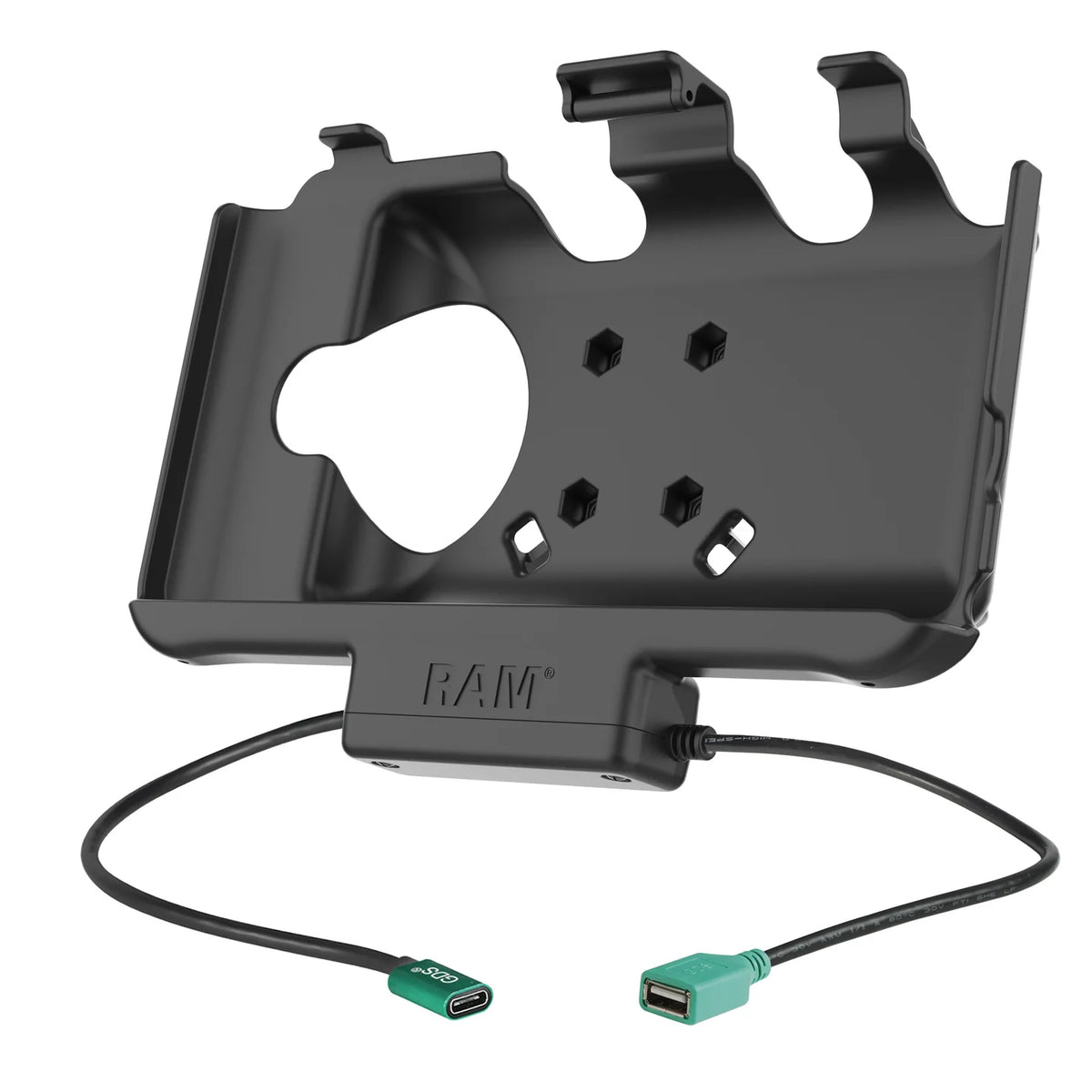 RAM EZ-Roll'r Power + Data Cradle for Samsung Tab Active5 and Tab Active3 and 2 (sku 57223)