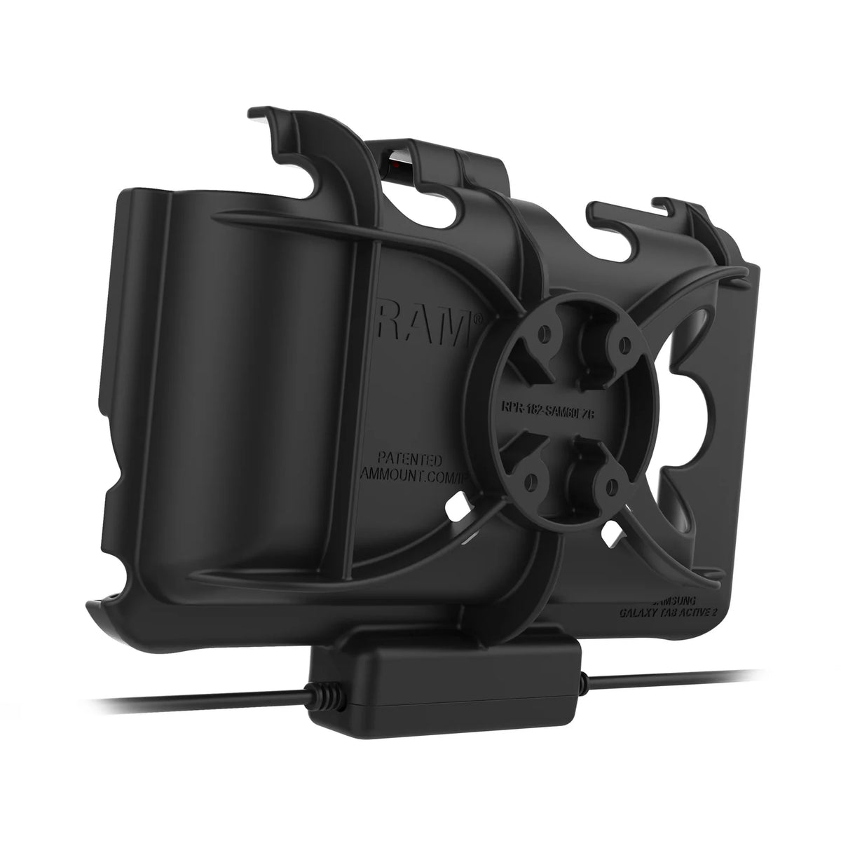RAM EZ-Roll'r Power + Data Cradle for Samsung Tab Active5 and Tab Active3 and 2 (sku 57223)