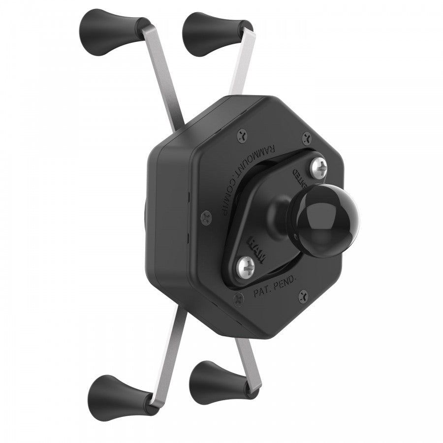 RAM® X-Grip® Large Phone Holder with Ball &amp; Vibe-Safe™ Adapter RAM-HOL-UN10B-462 (sku 60046)