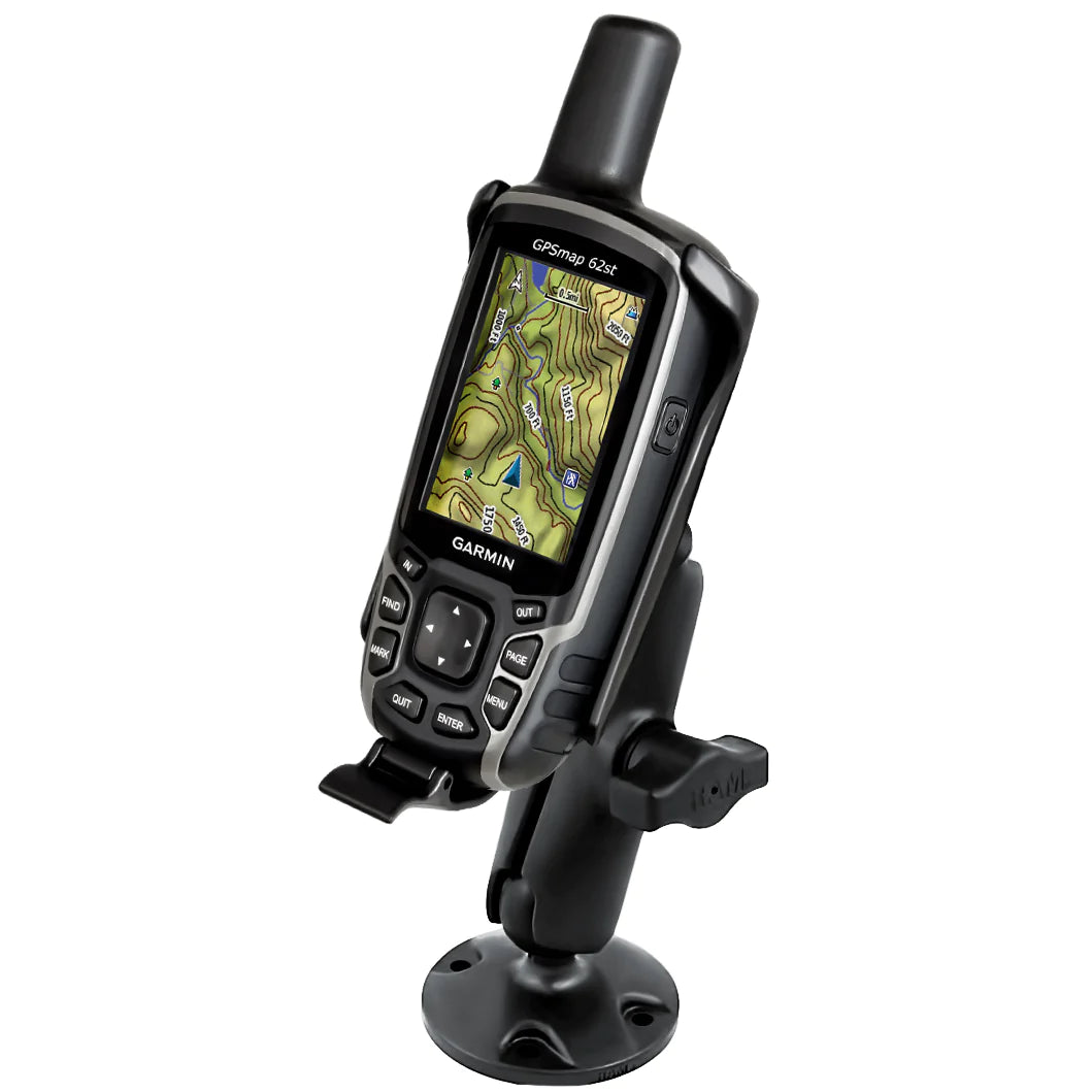 RAM Drill-Down Mount for Garmin Astro 320, GPSMAP 62 &amp; 64 Series (RAP-B-138-GA41) (sku 54922)