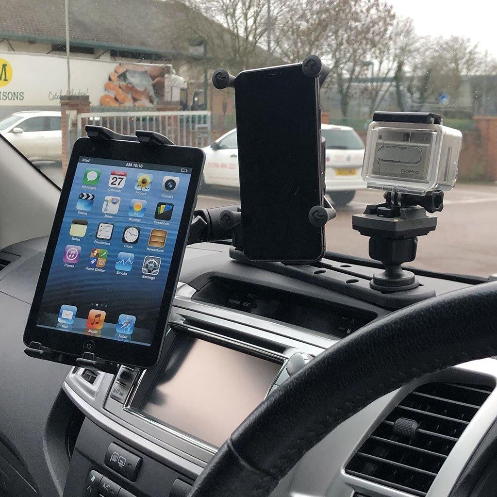 2.43&quot; (6.17cm) Track Base with 1&quot; Ball for Fleet Vehicles (sku 56064) - BuyBits Ltd UK