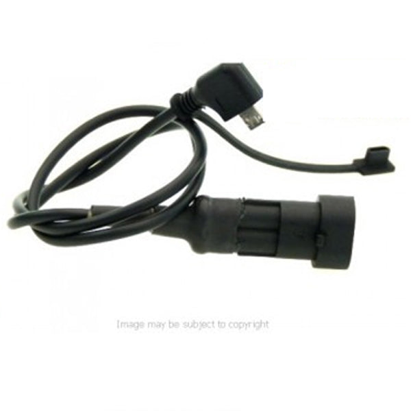 Angled MICRO USB Connector for the Hardwire - DIN Motorcycle Charger (sku 12739)