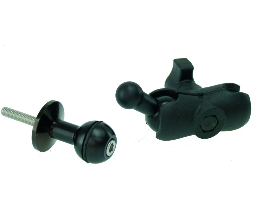 12mm Hexagon Stem Mount fits Honda Blackbird &amp; Kawasaki Motorcycles &amp; Adapter for Garmin Nuvi (sku 31705)