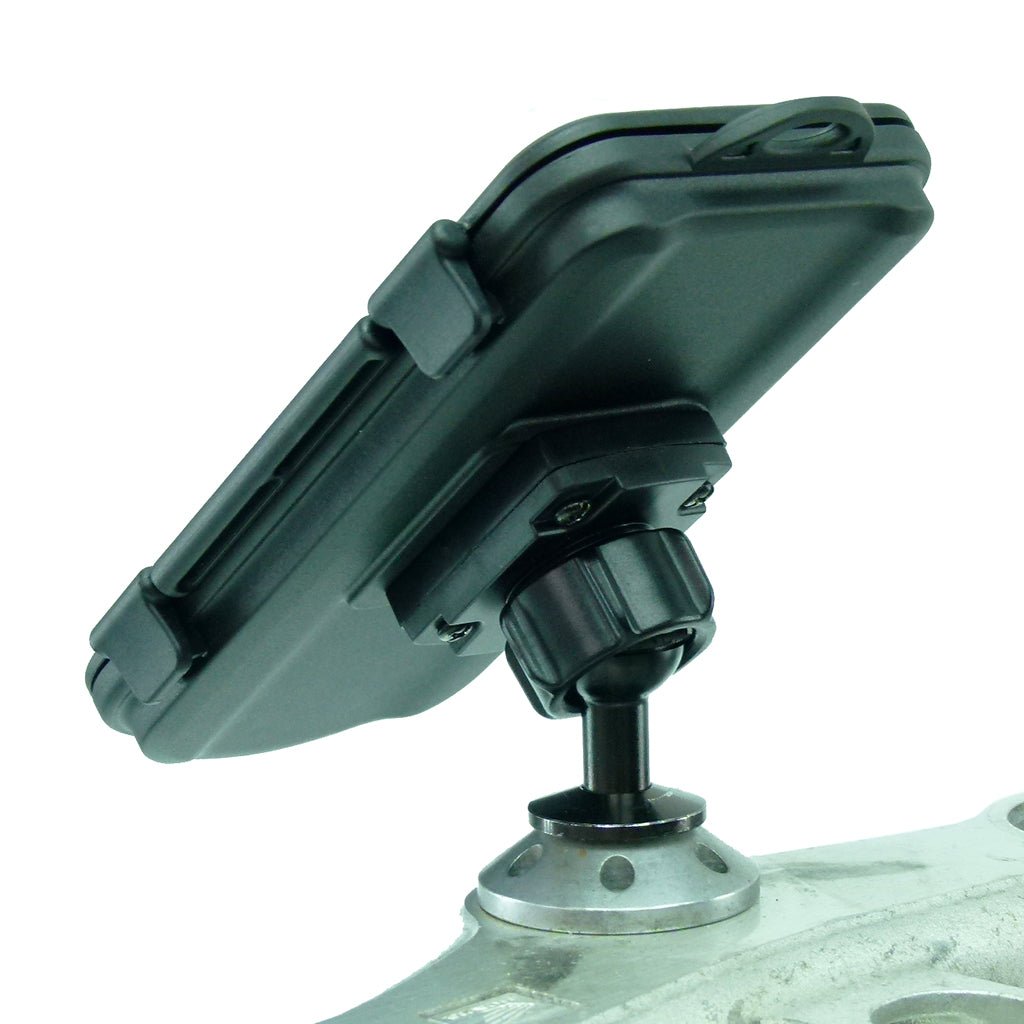 Waterproof 12mm Hexagon Motorcycle Bike Phone Mount for Galaxy S7 fits Honda Blackbird &amp; Kawasaki (sku 34525)