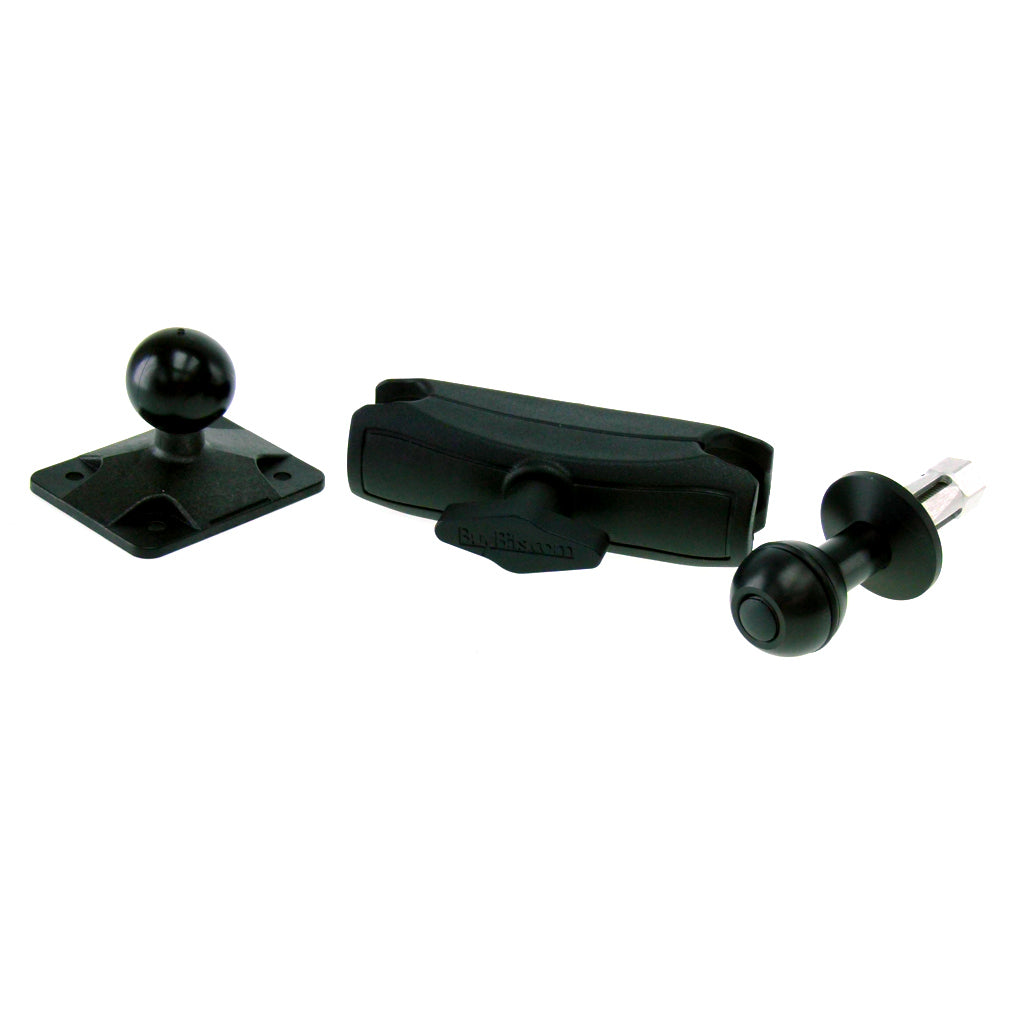 Extended 12mm Hexagon Stem Mount for Honda Blackbird &amp; Kawasaki Motorcycles fits TomTom Rider 450 (sku 36970)