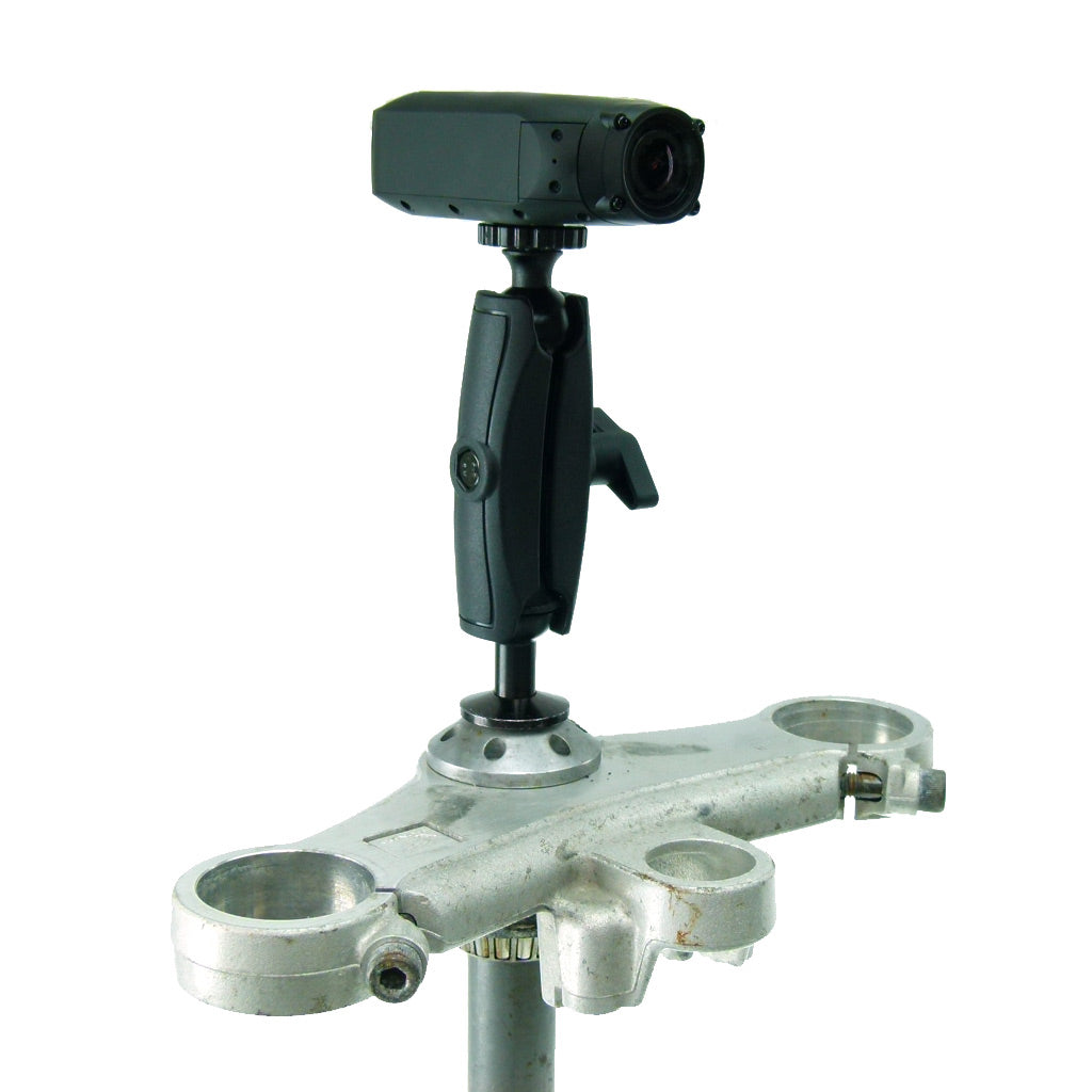 12mm Hexagon Hole Stem Bike Mount for Camera Video GHOST - Contour fits Honda Blackbird &amp; Kawasaki Motorcycles (sku 31875)