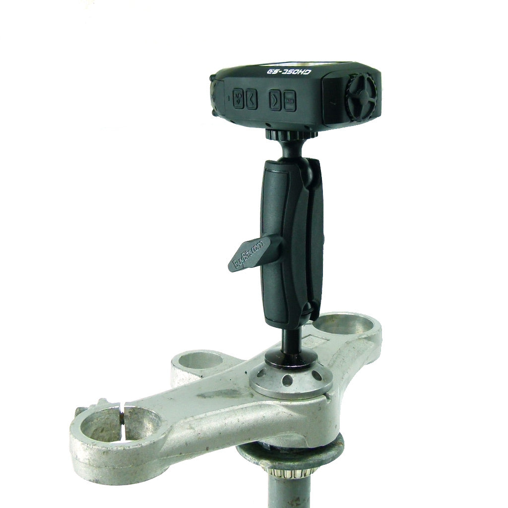 12mm Hexagon Hole Stem Bike Mount for Camera Video GHOST - Contour fits Honda Blackbird &amp; Kawasaki Motorcycles (sku 31875)