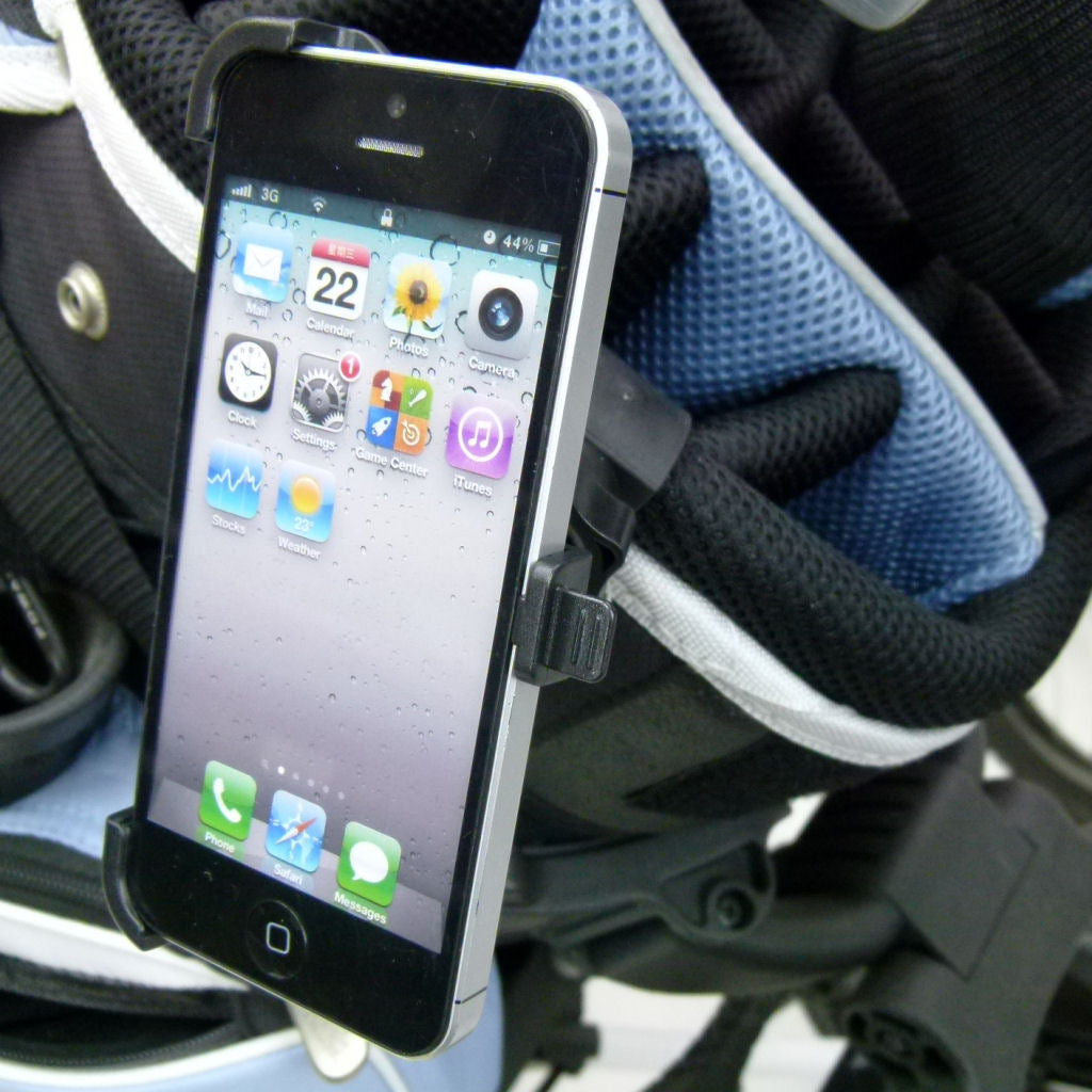 Golf Bag Clip Mount with Dedicated Holder for iPhone 5 (sku 17353)