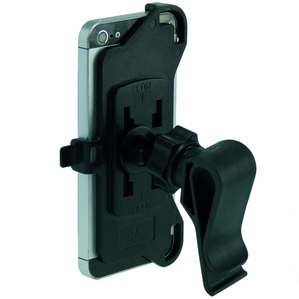 Golf Bag Clip Mount with Dedicated Holder for iPhone 5 (sku 17353)