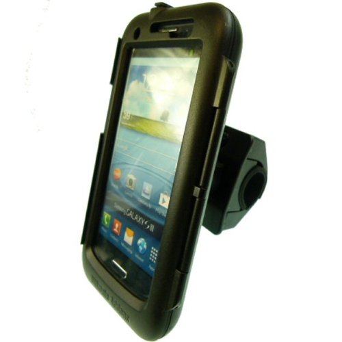 PRO IPX4 Waterproof Tough Case Motorcycle Bike Handlebar Mount Galaxy S3 GT-i9300