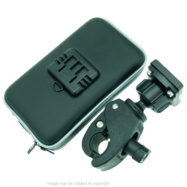 Motorcycle Bike Tough-Claw Clamp Bar Mount with Waterproof Phone Case for Samsung Galaxy Note 3 (sku 19638)