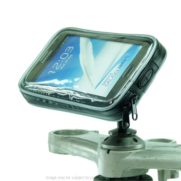 12mm Hexagon Hole Phone Mount for Honda Blackbird - Kawasaki Motorcycles fits Samsung Galaxy Note 2 (sku 19788)