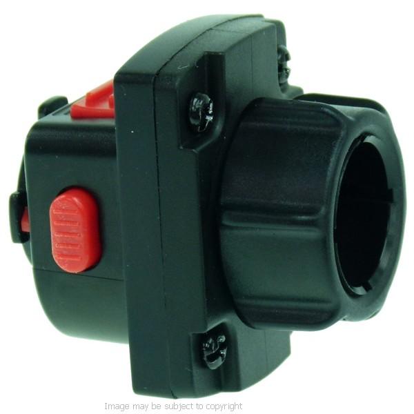 1" Socket (25mm) Twist &amp; Lock Adapter for TiGRA Sport Cases fits RAM Motorcycle Mounts (sku 20242) - BuyBits Ltd UK