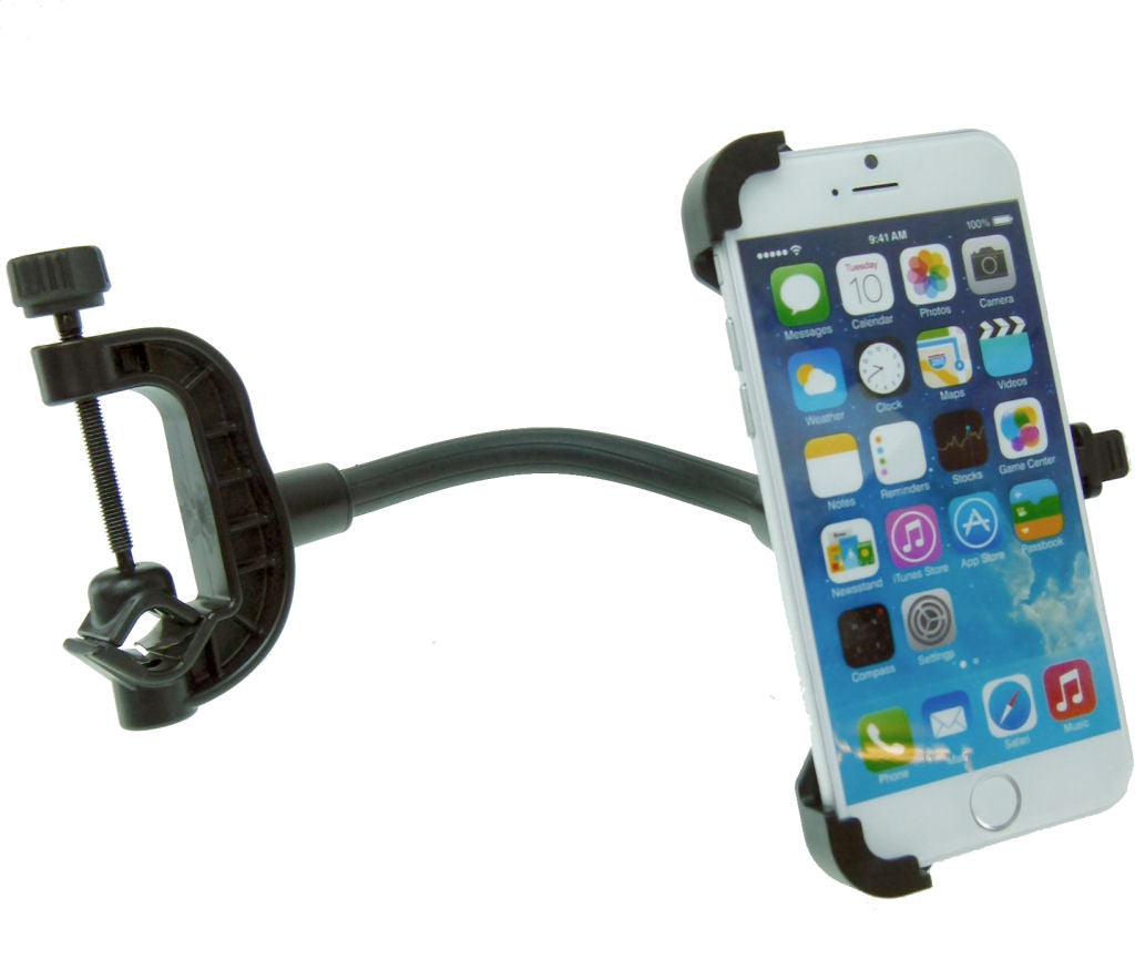 Dedicated iPhone 6S (4.7) Golf Trolley Gooseneck Clamp Mount (sku 32162)