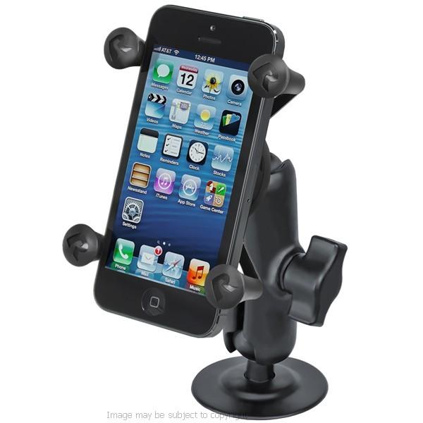 RAM X-Grip Holder with Double Socket Arm &amp; Flex Adhesive Mount RAP-B-378-UN10 for Samsung Galaxy S10 Lite (sku 50752) - BuyBits Ltd UK