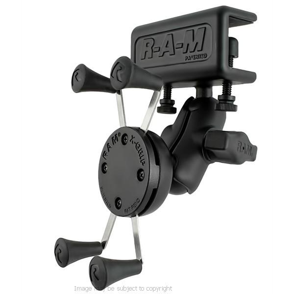 RAM X-Grip Holder Short Arm &amp; Glare Shield Clamp Mount RAM-B-177-UN10 for Samsung Galaxy Note 10 Lite (sku 50848) - BuyBits Ltd UK