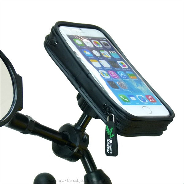 Waterproof Bike Scooter Mirror Mount Holder for iPhone 6S 4.7 (sku 45002)