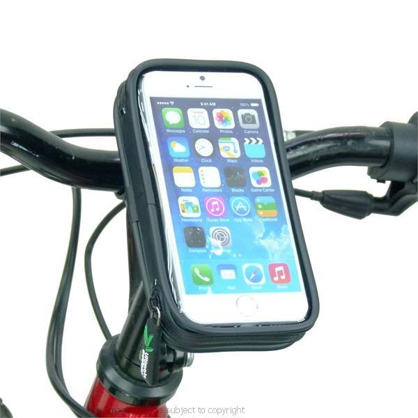Waterproof Bike Bicycle Head Stem Mount for Apple iPhone 12 Mini (sku 55718) - BuyBits Ltd UK