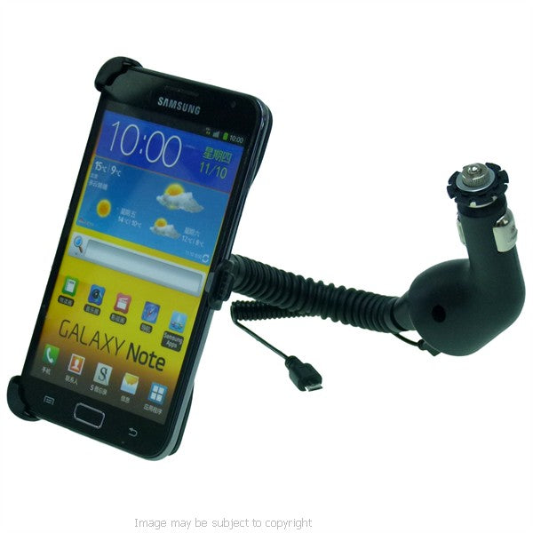 Powered Gooseneck Car Lighter Charging Arm for Samsung Galaxy Note (SKU 20586)