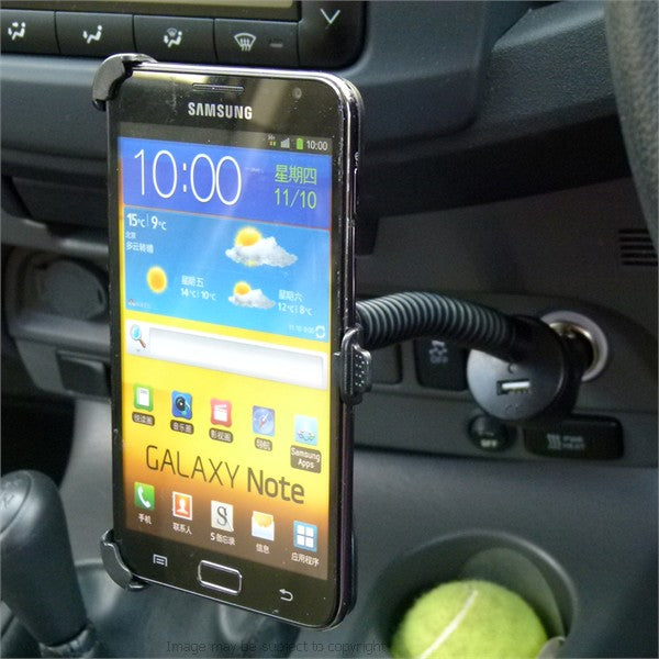 Powered Gooseneck Car Lighter Charging Arm for Samsung Galaxy Note (SKU 20586)