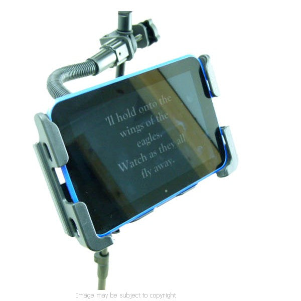 Deluxe 12" Flexible Music - Mic Stand Tablet Mount for the Tesco Hudl2 Hudl 2 (sku 20593)
