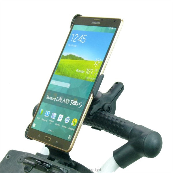 Small Tough-Clamp Golf Dedicated Mount for Samsung Galaxy Tab S 8.4 (sku 20687)