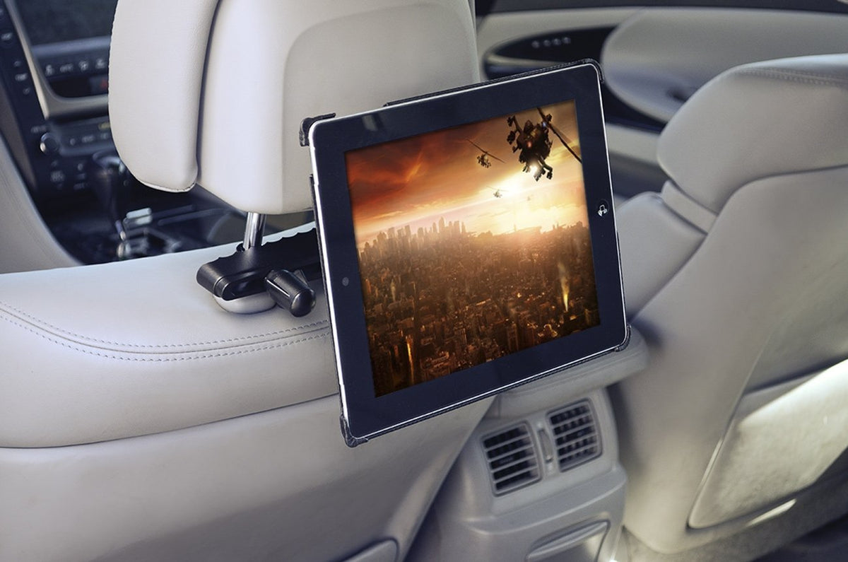 Arkon IPM3-RSHM Headrest Mount for Apple iPad 2, 3 &amp; 4, Adjustable 360' rotation, Horizontal and Vertical (sku 20710)