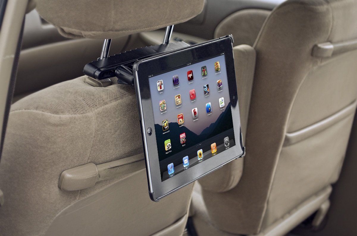 Arkon IPM3-RSHM Headrest Mount for Apple iPad 2, 3 &amp; 4, Adjustable 360' rotation, Horizontal and Vertical (sku 20710)