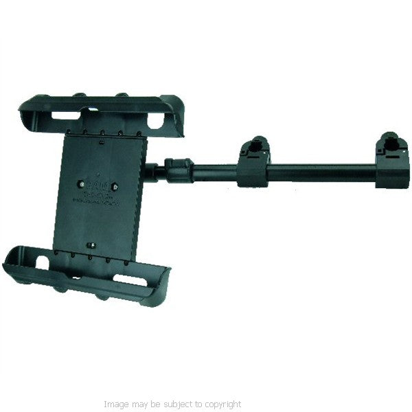 RAM-HOL-TAB8 Tab-Tite™ iPad Air 2 Holder with Central Headrest Car Mount (sku 20797)