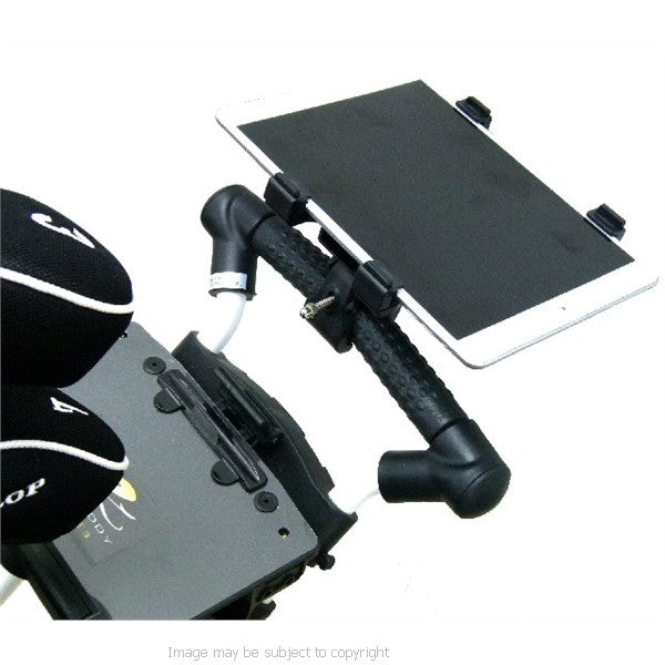 Adjustable 'Quick Fix' Golf Trolley Mount for Apple iPad Air 2 (sku 20808)