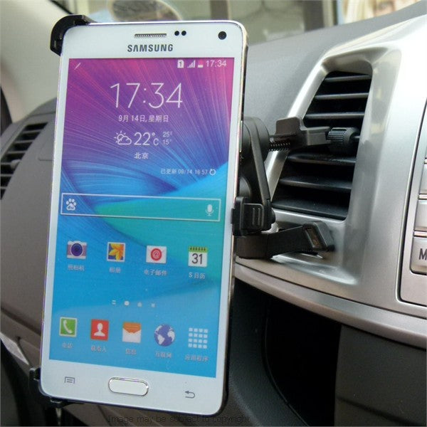 Dedicated Easy Fit Car Air Vent Mount Phone Holder for Samsung Galaxy Note 4 (sku 21014)