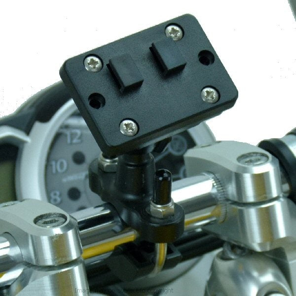Strong Metal U-Bolt Motorcycle Handlebar Mount for Galaxy Note 4 (sku 21055)