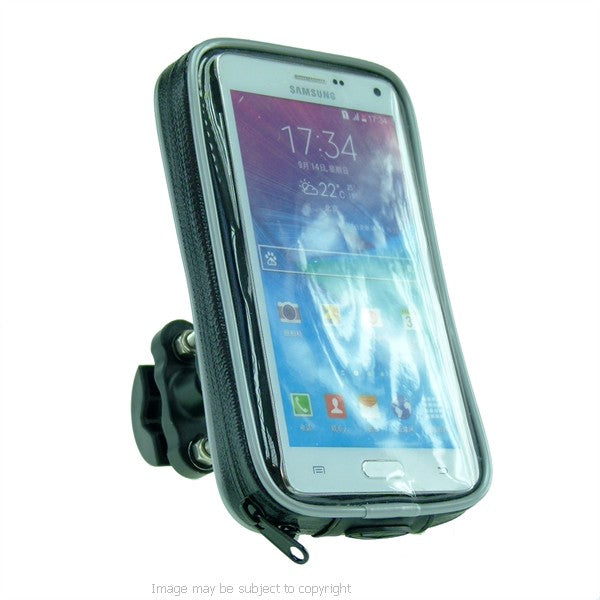 Strong Metal U-Bolt Motorcycle Handlebar Mount for Galaxy Note 4 (sku 21055)