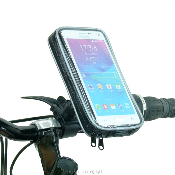 Weather Resistant Locking Strap Cycle Bike Handlebar Mount for Galaxy Note 4 (sku 21061)