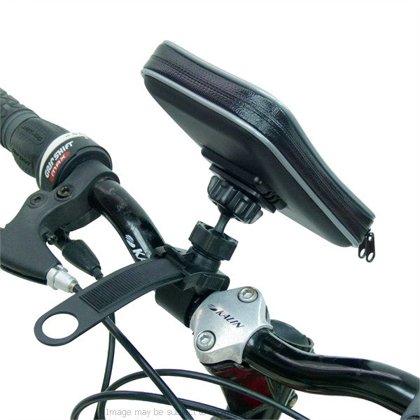 Weather Resistant Locking Strap Cycle Bike Handlebar Mount for Galaxy Note 4 (sku 21061)