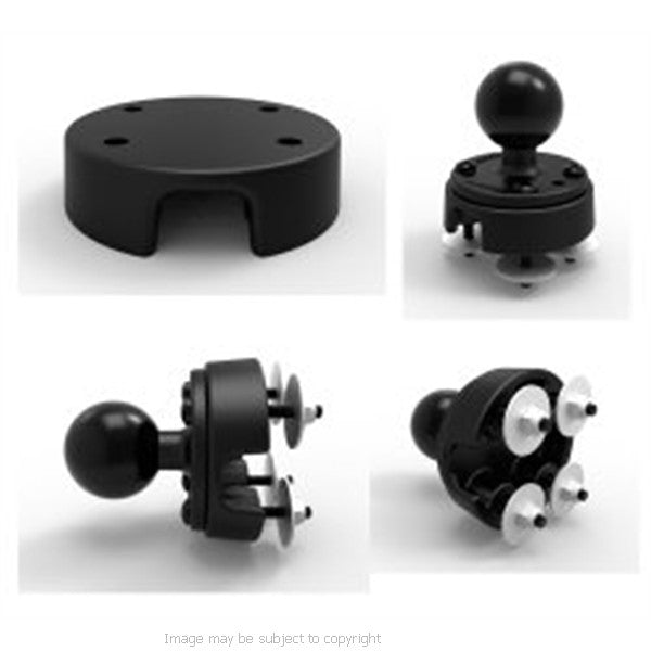 RAM SMALL CABLE MANAGER FOR 1" &amp; 1.5" BALL ROUND ADAPTERS. RAP-403 ( sku 21065)