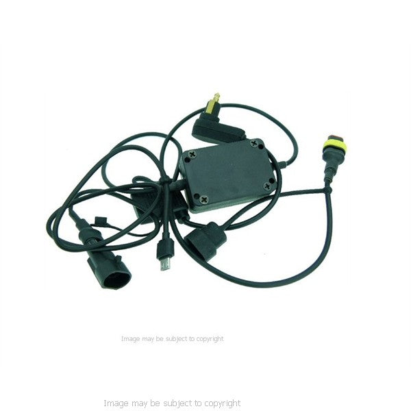 Hella DIN Powered Motorcycle Handlebar Mount for Samsung Galaxy Note 4 (sku 21087)