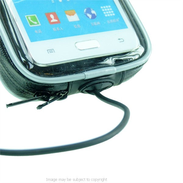 Hella DIN Powered Motorcycle Handlebar Mount for Samsung Galaxy Note 4 (sku 21087)