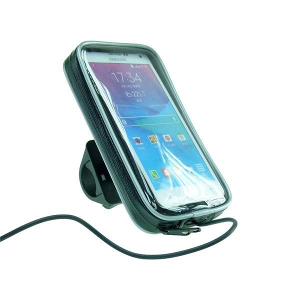 Hardwire Powered Motorcycle Handlebar Mount Bundle for Galaxy Note 4 (sku 21088)