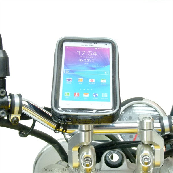Weather Resistant Motorcycle M8 Bolt Handlebar Clamp Mount for Galaxy Note 4 (sku 21090)