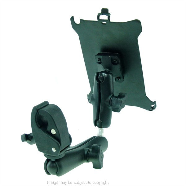 Wheelchair Rail and Tube Mount with Extension for iPad Mini 3 (sku 21149)