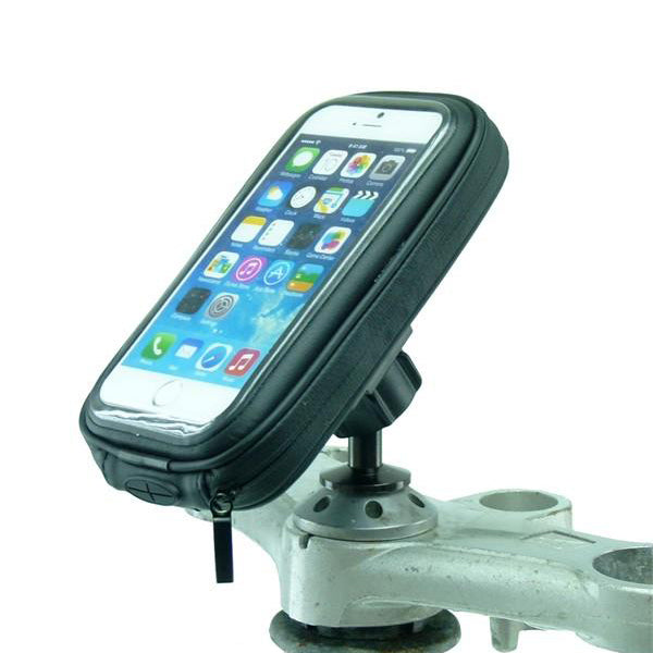 Waterproof 12mm Hexagon Hole Motorcycle Mount for iPhone 6 fits Honda Blackbird - Kawasaki (sku 21178)