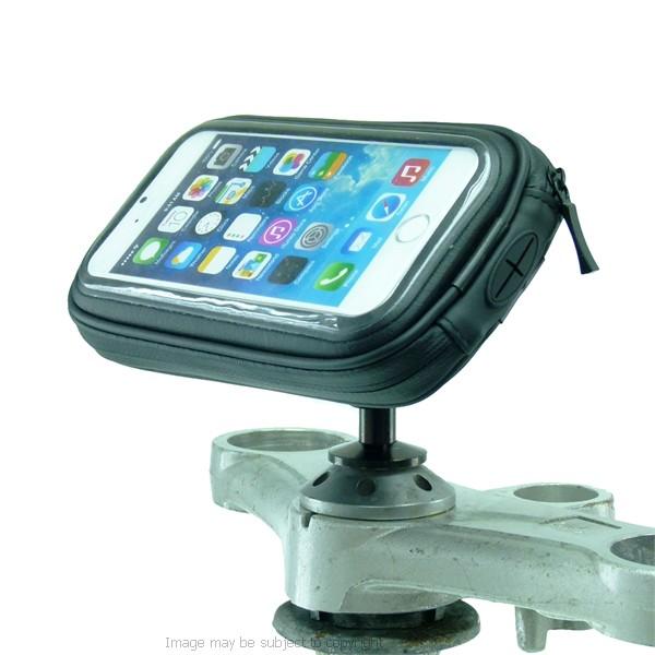 Waterproof 12mm Hexagon Hole Motorcycle Mount for iPhone SE 2 (2020) fits Honda Blackbird - Kawasaki (sku 53532) - BuyBits Ltd UK