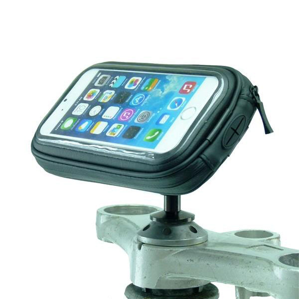 Waterproof 12mm Hexagon Hole Motorcycle Mount for iPhone 6S fits Honda Blackbird - Kawasaki (sku 32410)
