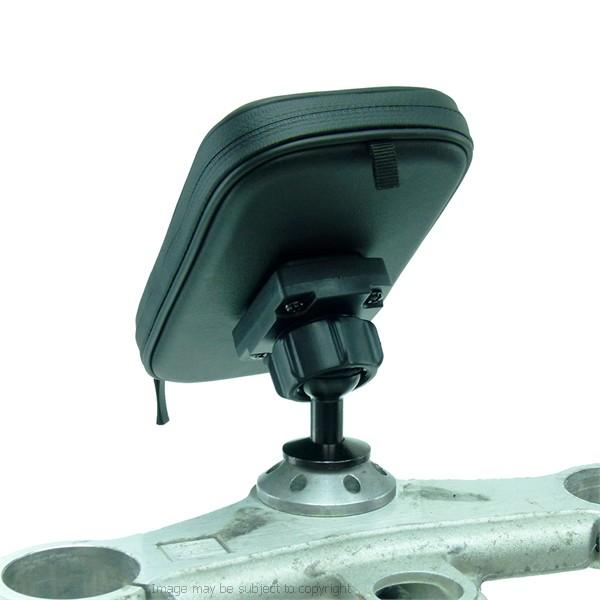 Waterproof 12mm Hexagon Hole Motorcycle Mount for iPhone SE 2 (2020) fits Honda Blackbird - Kawasaki (sku 53532) - BuyBits Ltd UK