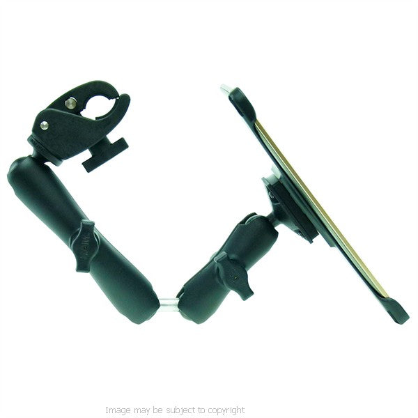 Wheelchair Rail - Tube Mount with Extension for Galaxy Tab S 8.4 (sku 21198)