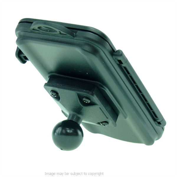 IPX4 Waterproof Hard Shell Case for Apple iPhone 5S with 1" Ball Adapter fits RAM Motorcycle Mounts (sku 21209)