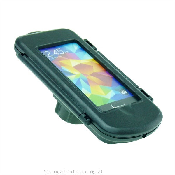 IPX4 Waterproof Hard Shell Case for Samsung Galaxy S DuoS with 1" Socket Adapter fits RAM Motorcycle Mounts (sku 34700)