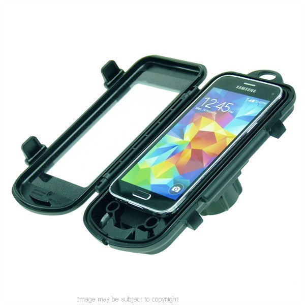 IPX4 Waterproof Hard Shell Case for Samsung Galaxy S DuoS with 1" Socket Adapter fits RAM Motorcycle Mounts (sku 34700)